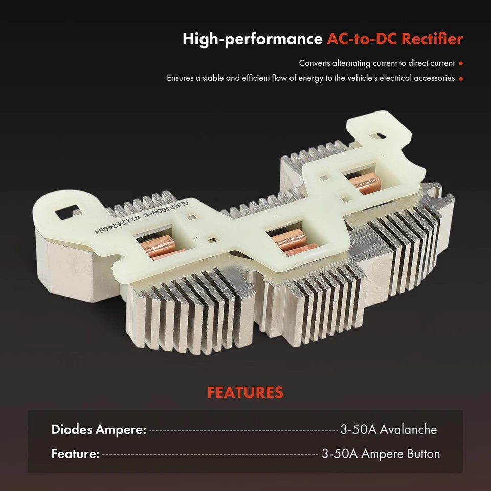 Выпрямительный диод генератора переменного тока для Chevrolet Impala Camaro Corvette Caprice C3500 - Изображение 2 из 4