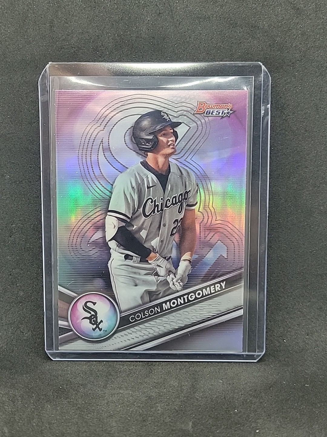 2022 Bowman's Best - Top Prospects Colson Montgomery #TP-27 Refractor (RC)