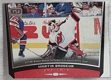 1998-99 Upper Deck Hockey Card Game Dated #118 Martin Brodeur New Jersey Devils