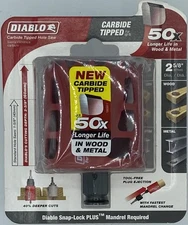 Diablo DHS2625CT 2-5/8in Carbide Tooth Hole Saw