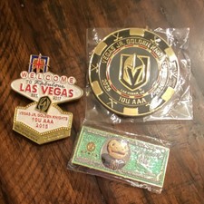Vegas Jr. Golden Knights hockey pins 10U AAA 2015 2025 2026
