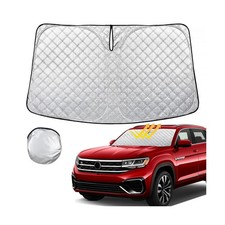 Windshield Sun Shade for Volkswagen Atlas 2018-2023 2024 2025 VW At... Fast Ship