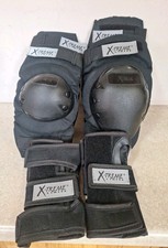 Rodilleras, coderas y muñequeras Extreme Limits (negro)