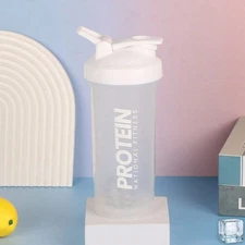 20 Oz Shaker Bottles for Protein Mixes, Protein Shaker Bottle with Stainl