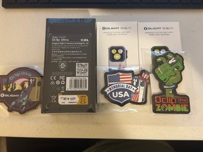 Olight bundle oclip Pro's and Oclip Ultra