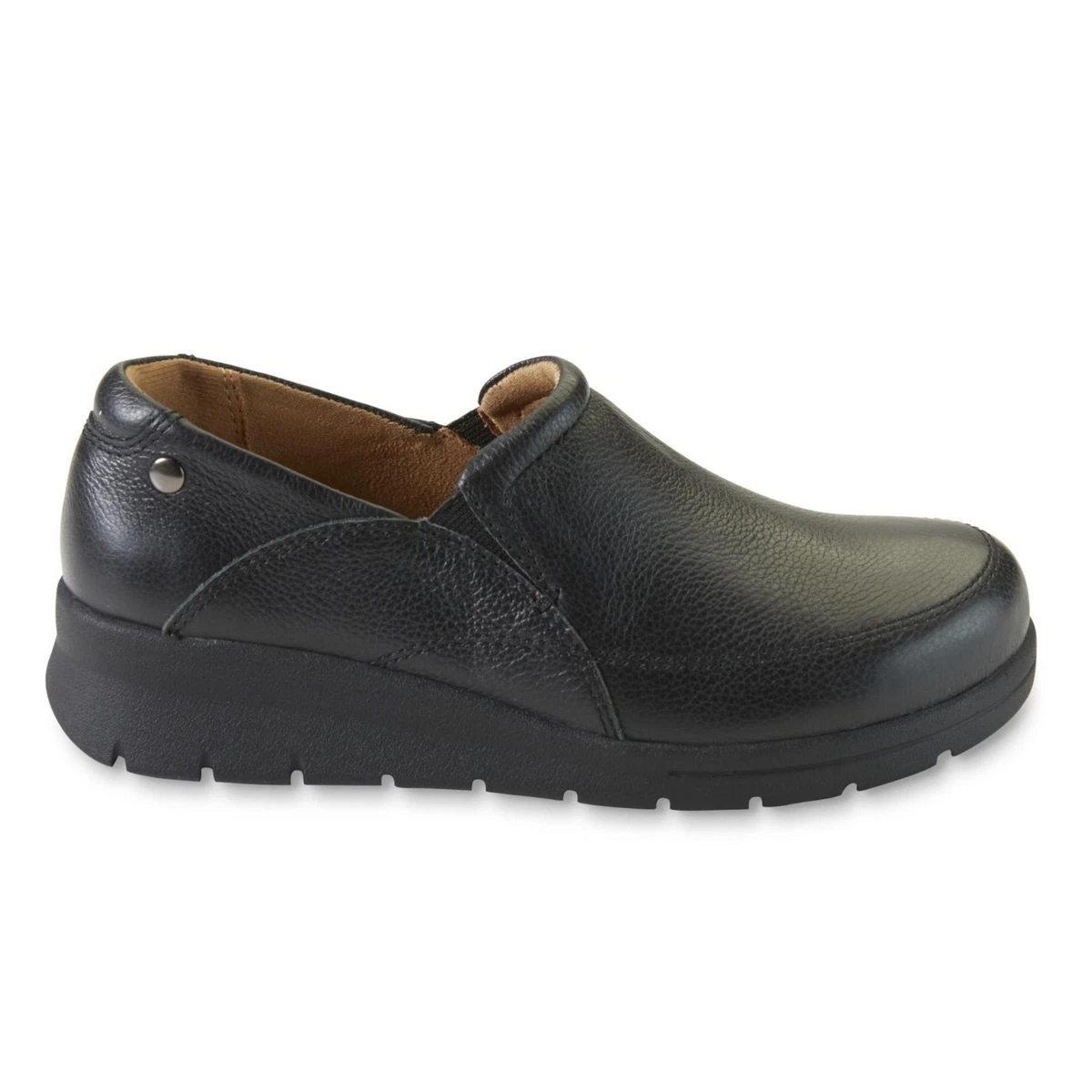 Cobbie Cuddlers Women s Dahlia Black Leather Comfort Slip On