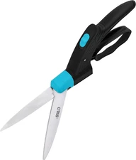 Grass Shears for Lawn Grass Clippers Handheld 360-Degree 5 Inch Rotating Carbon 