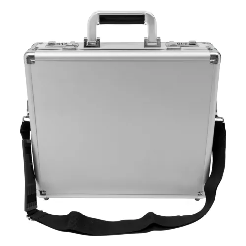 Maletín rígido de aluminio de gran capacidad con cerradura de combinación con bolsillo - Imagen 11 de 17
