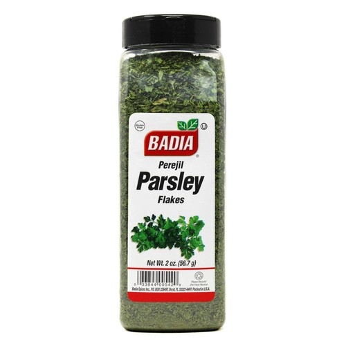 2 oz Bottle Badia Parsley Flakes/Dried/Herbs/Spices/Perejil/Picado/Kosher - Picture 1 of 1