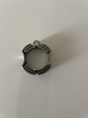 Verstraeten - hochwertiger Edelstahl Schmuck mit Diamanten Ring