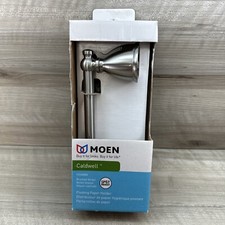 MOEN Hensley Towel Ring with Press and Mark in Brushed Nickel MY3586BN