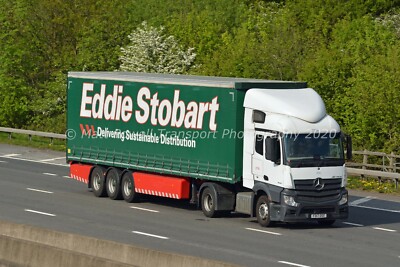 LKW Foto 12x8 - Mercedes Benz Actros - Stobart Gruppe ''Ellie'' - FD17 OSX