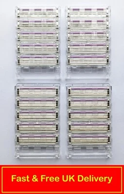 TRIFLEXXX Ladies Tri-Flexxx Quality Triple Blade Razor Blades to fit Gillette Sensor Excel