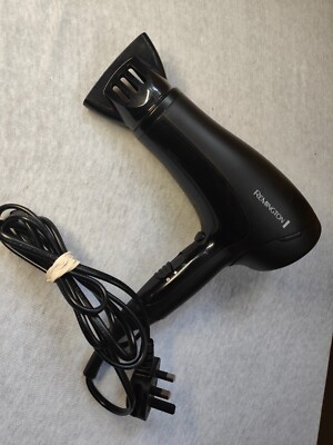 Remington Powerful Ceramic Ionic Hair Dryer 2000 W Black (D3010  4008496759675|