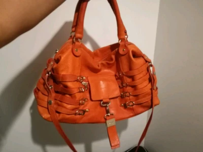 Jimmy Choo Handbag Orange Leather Bags Gumtree Australia Jimmy Choo Handbag Orange Leather