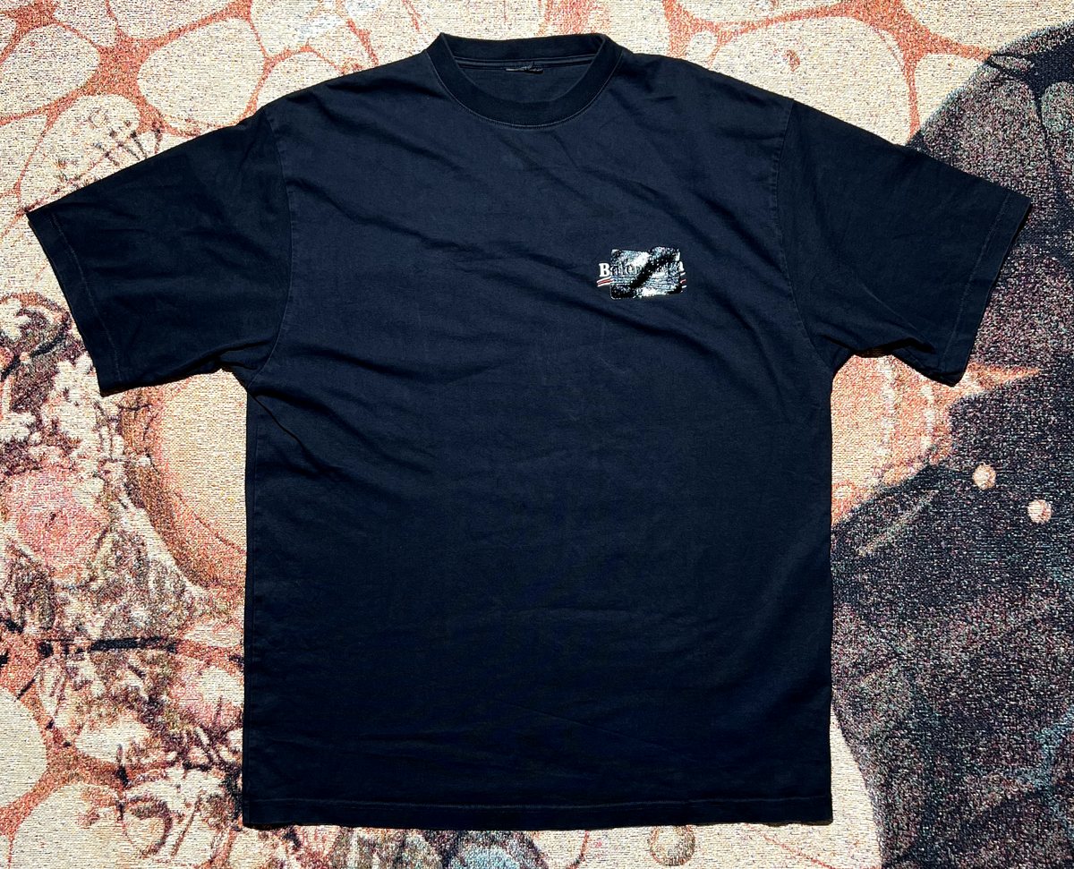Balenciaga Gaffer Campaign Tee Black Size Medium | eBay
