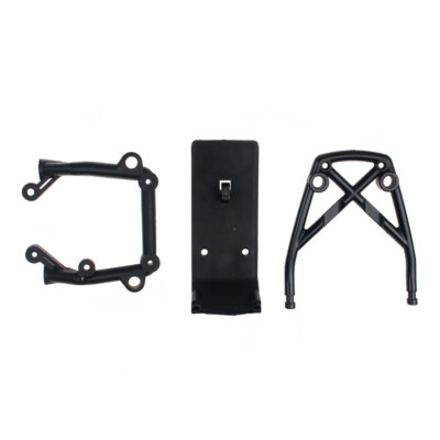 Kunststoff Schwarz Front und Heck Schutz Set für 1/5 Hpi Baja 5b Spielzeugteile