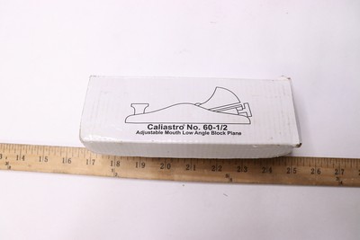 Caliastro Adjustable Mouth Block Plane 1-3/4'' x 6-1/4'' 60-1/2