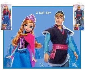 disney frozen sparkle anna doll