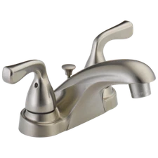 Delta Foundations Bathroom Faucet Eco-Friendly Stainless-Certified Refurbished