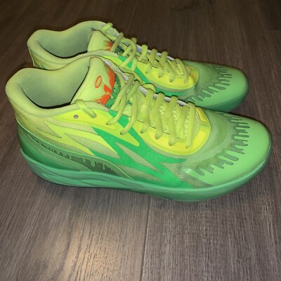 Puma MB.02 M.E.L.O. LaMelo Ball Nickelodeon Slime - Size 9.5