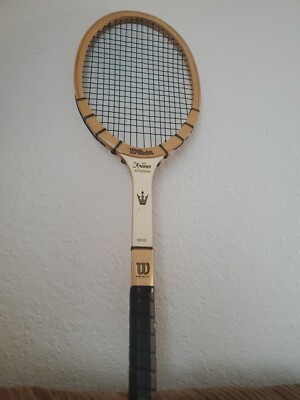 VINTAGE - Wilson Jack Kramer Autograph Light Wooden Tennis Racket