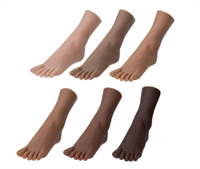 Weibliche Schaufensterpuppen-Füße Aus Silikon | Lebensgroß & Realistisch | Für Schuh-Display, Tattoo-Übung & Mehr