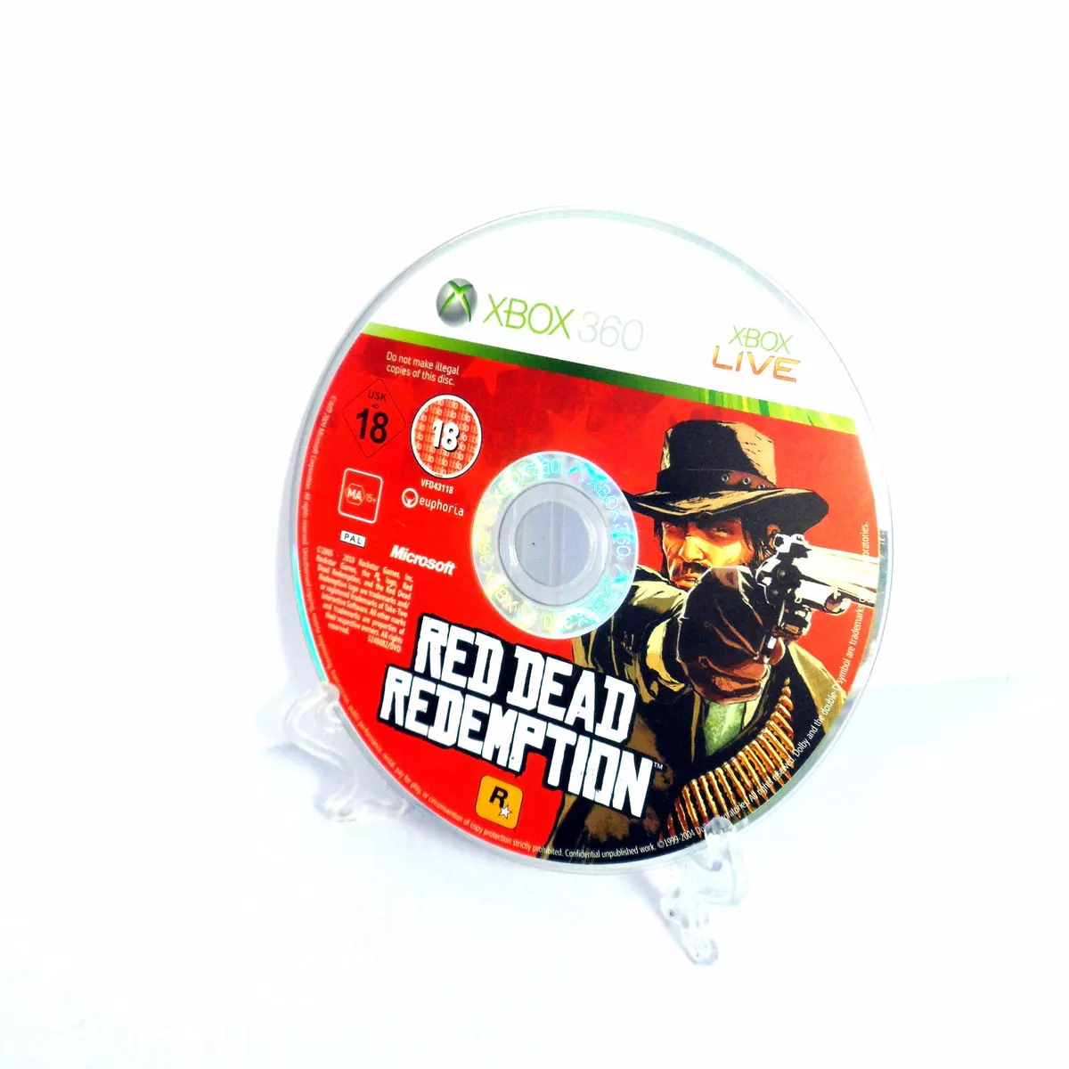 Red Dead Redemption 2 II Xbox One Complete w/Map, 2 discs