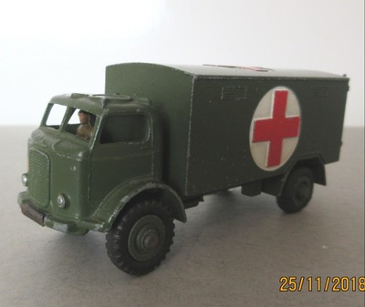 dinky military ambulance
