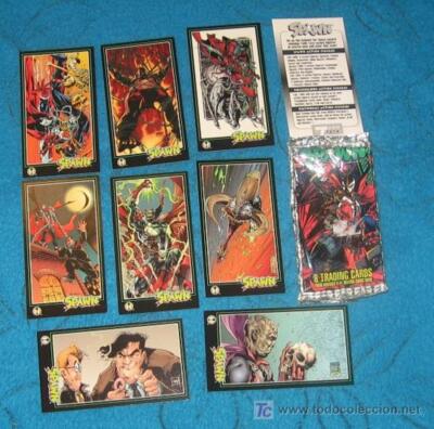 SPAWN TRADING CARDS 8 & EMPTY ENVELOPE | eBay