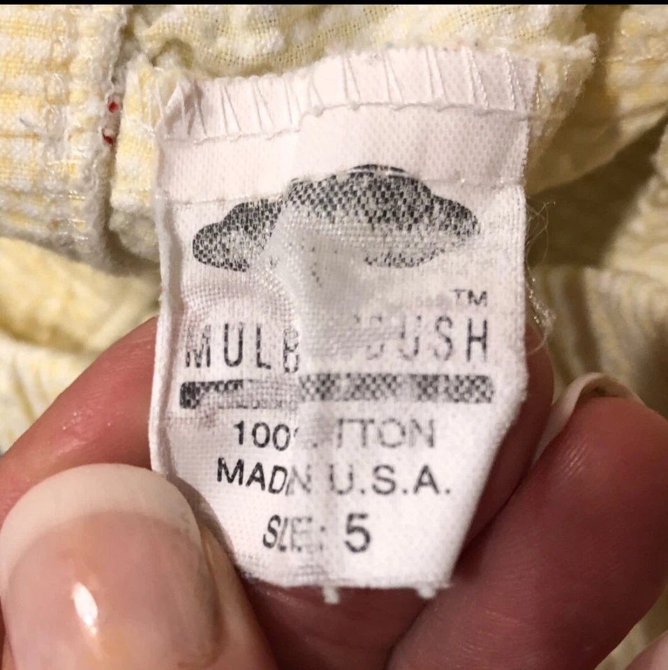 Mulberribush | Borde de ganchillo | Amarillo | Pantalones cortos Foto 3 de 4