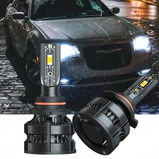 For Chrysler 300 2016-2019 Headlight Kit 9005 HB3 6000K White LED Bulbs Low Beam