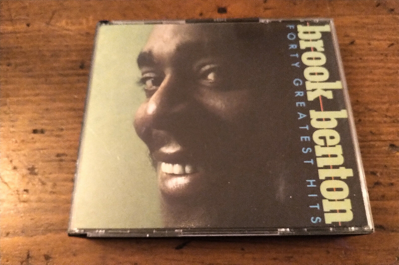 BROOK BENTON Forty Greatest Hits 2xCD (1989) funk/soul Rainy Night in Georgia