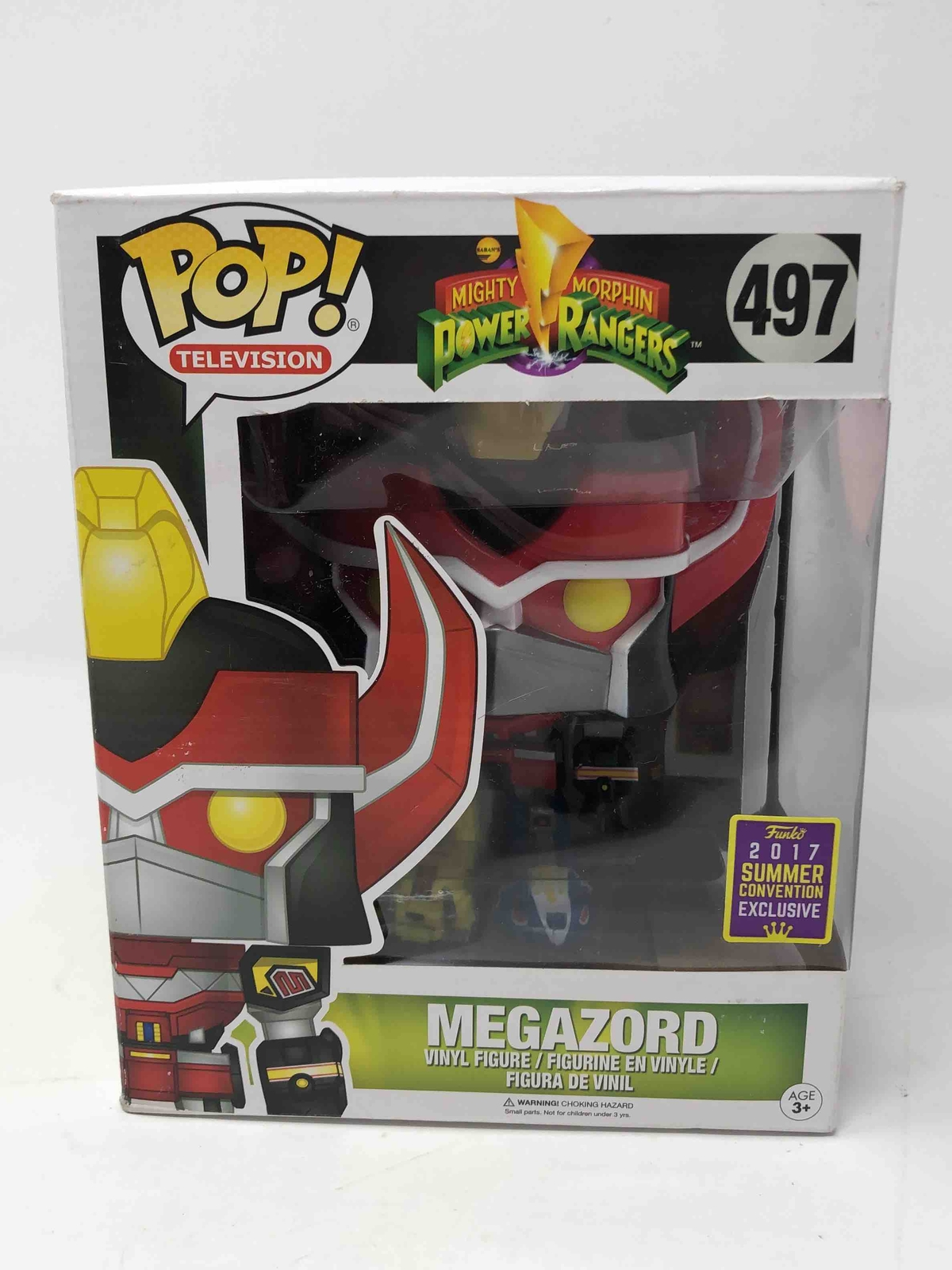 Funko Pop! Vinilo Power Rangers Megazord (Supertamaño) #497 Gran Tamaño