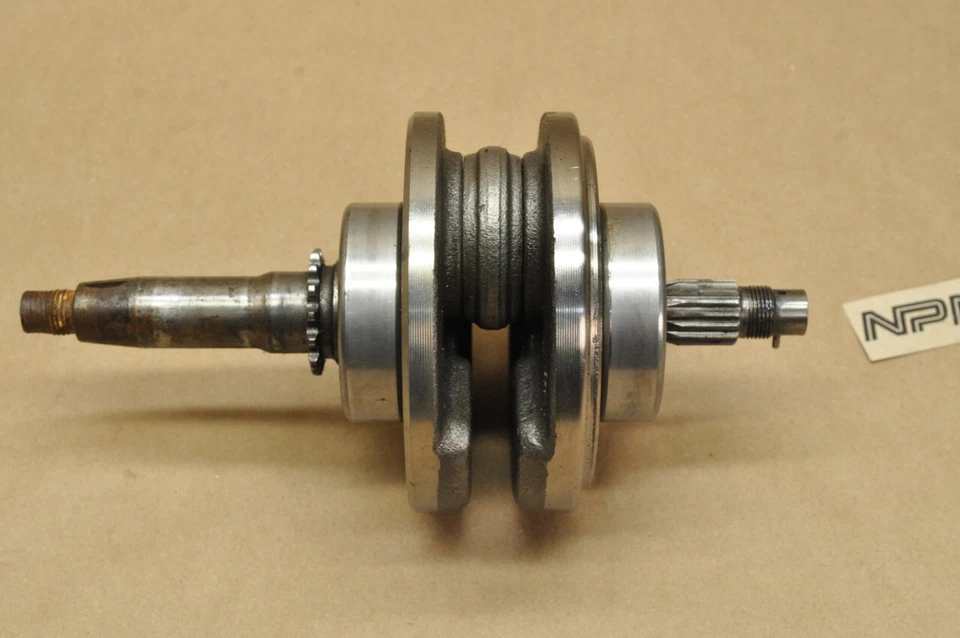 Eje de manivela vintage usado OEM Honda 1981-84 XR100 1985-91 XR100R con conexión Foto 4 de 4