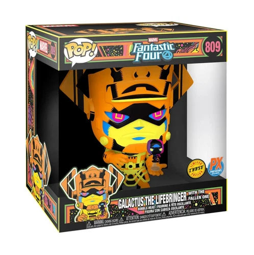 GALACTUS LIFEBRINGER 10" CHASE PX EXC BLACKLIGHT FUNKO POP MARVEL #809 EN STOCK