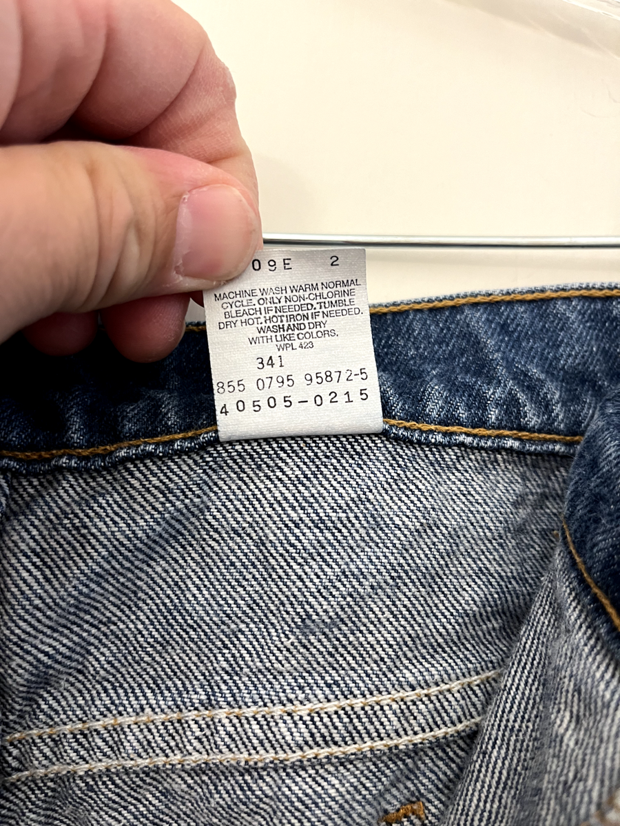 Vintage Levi's 505 Orange Tab Jeans 42x32, Made in Mexico, 1995 | eBay