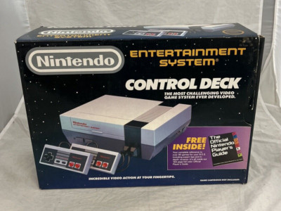 Nintendo Entertainment System Control Deck Complete In Box-Tested Working