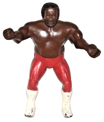 1984 Titan Sports LJN WWF Wrestling Junkyard Dog JYD Action Figure
