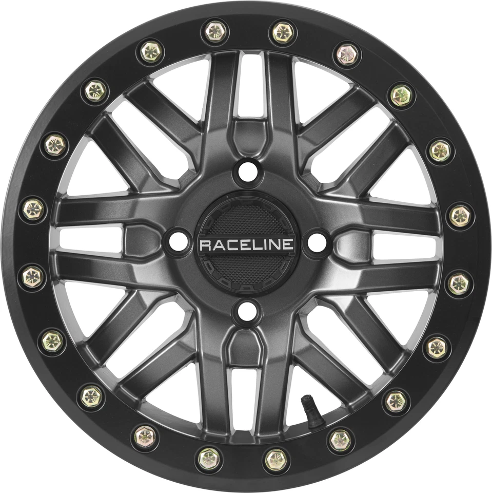 RACELINE 2011-2015 CAN-AM Outlander 800R RYNO BEADLOCK 4/137 15X10 5+5 GUNMETAL - Imagem 2 de 2