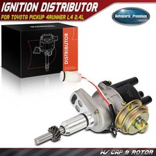 Distribuidor de encendido con tapa y rotor para camioneta Toyota 1982-1990 4Runner L4 2,4 L