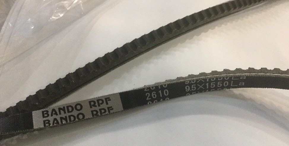 Bando RPF 2610 Cogged Drive Belt 9.5x1550mm for Optimal Performance