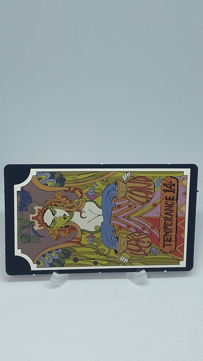 Temperance Jojo's Bizarre Adventure Tarot Card 14 Hirohiko Araki