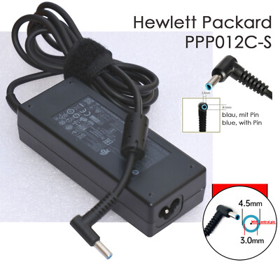 HP DELL NETZTEIL 90W 4,5x3 STECKER HP EliteBook 840 850 G4 G5 G6 820 G3 G4 N152