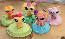 5 McDonalds Happy Meal Littlest Pet Shop Bobble Heads
