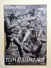 Tom Prox Uta-Verlag Original Nr. 1 Westernroman 1950-1962
