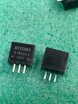 1x R-785.0-0.5 Linear Regulator Replacement DC DC Converter 1 Output 5V 500mA