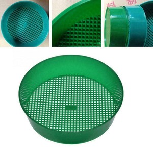 Other Garden Tools Equipment Green Plastic Garden Sieve Riddle Sifter For Compost Gravel Soil Stone G1h1 Home Garden