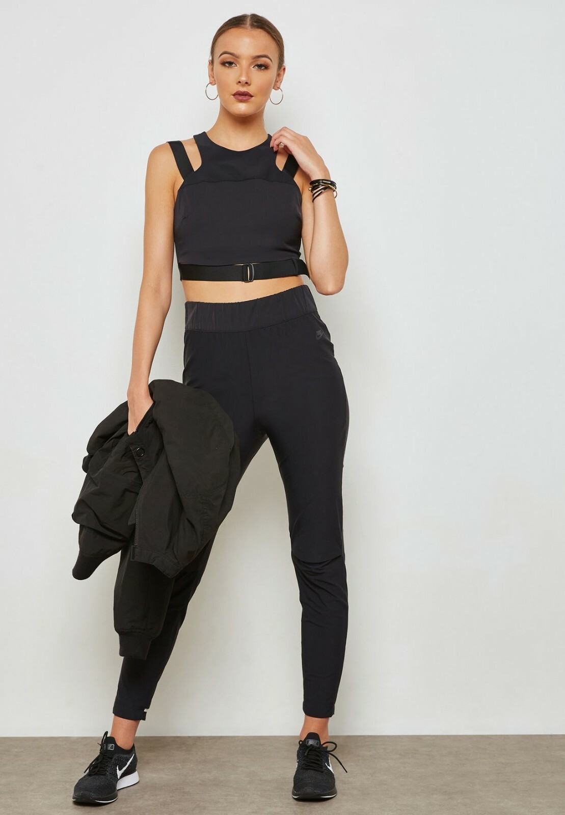 NIKE TECH PACK TROUSERS LEGGINGS SIZE S (930581 010) BLACK