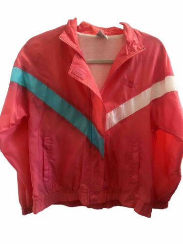 Vtg 80s Puma Mens S Windbreaker Jacket